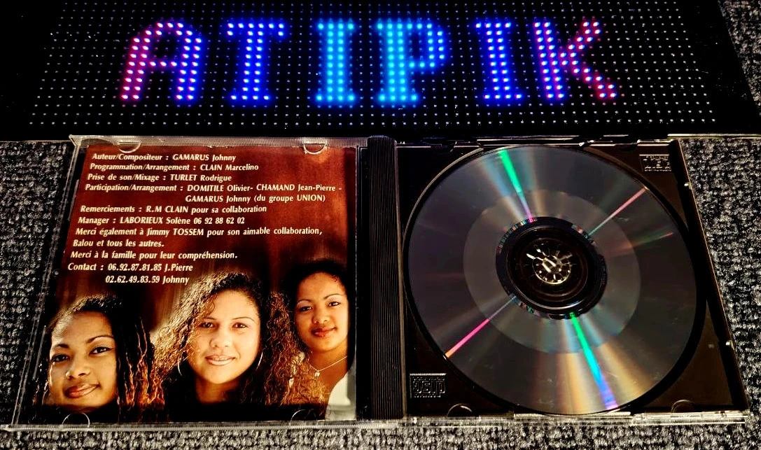 🌞 Prunn’L – Le Maxi CD ZOUK  rarissime des girls de la Réunion ! 🎶 – photo 4